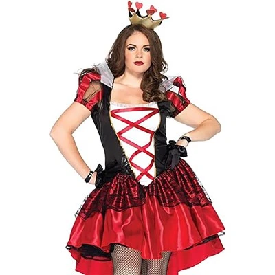 Queen Of Hearts Plus Size Halloween kostume