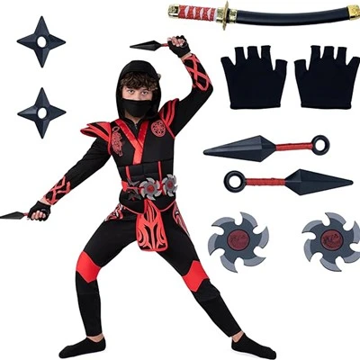 Zombie Ninja Halloween kostume
